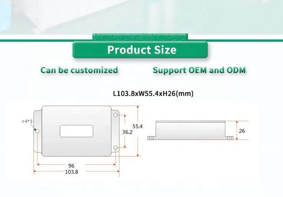 Industrial Grade UNIVO UBIS-526Y Dual Axis Inclinometer for Accurate X-Y Measurements