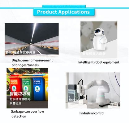 Single Point Laser Ranging Sensor UBJG-08Y 0.05-80m Range 1mm Resolution RS485 Interface