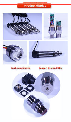 Oil Pressure Liquid Level Sensor with Easy Integration and Maintenance Range 0-400MPa