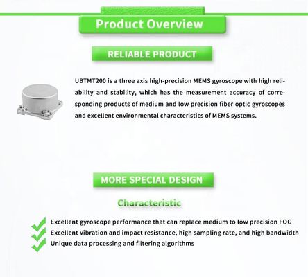 Customizable UNIVO UBTMT200Y Three-axis MEMS Gyroscope for Stabilization Platform Drone