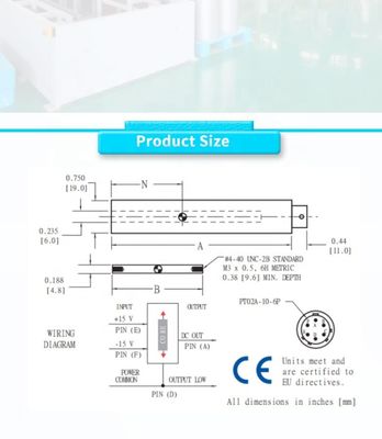 UNIVO LVDT High precision universal nuclear power industry linear displacement sensor