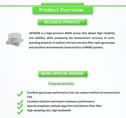 Lightweight and Compact UNIVO UBTM200Y Inertial Measurement Unit for 3W Applications