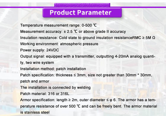 UNIVO UBTT-01Y 0-500C High Temperature Temperature Sensors for and Consistent Results
