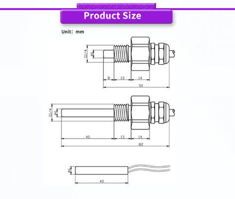 UBW100Y Waterproof Temperature Transmitter Sensor With G1 2 Connection Option