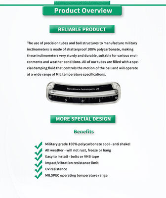 Customized Support OEM 2110Y UNIVO Inclinometer for Precise Angle and Slope Measurement