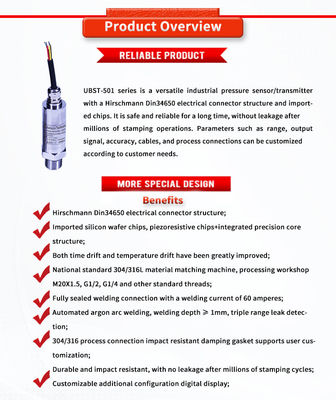 UBST-503Y Hirschmann 24V 5VDC UNIVO Liquid Level Transmitter for Various Applications