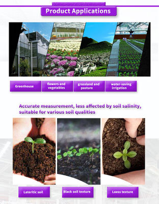 Accurate Soil Humidity Temperature And Moisture Conductivity Sensor For Smart Farming