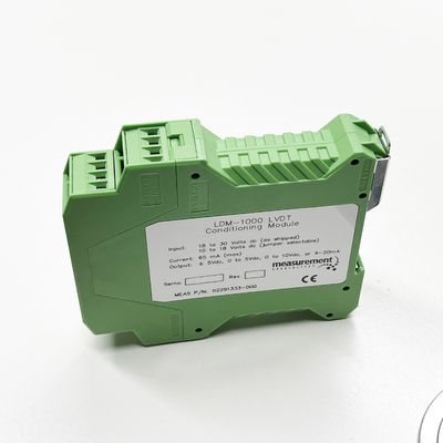 MEAS LDM-1000 1 in stock displacement sensor Signal conditioner LED display can use with LVDT RVDT  4/5/6wire connection