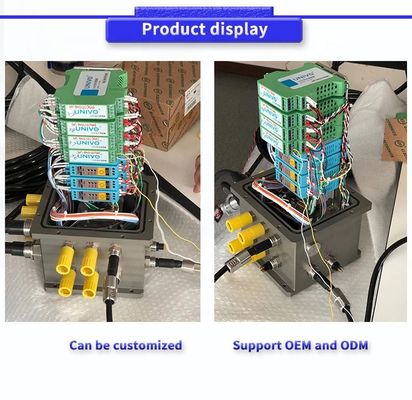 UNIVO ULVC1000Y LVDT RVDT Half Bridge Differential Transmitter Signal Conversion Rail Displacement Sensor Signal Conditioner