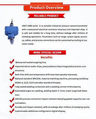 UNIVO Waterproof Current and Voltage Digital Signal Transmitter for Liquid Processing