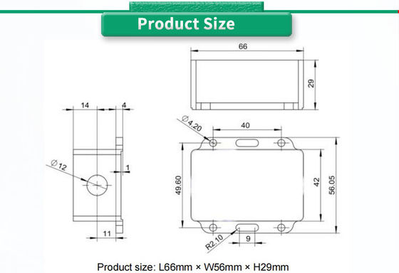Customized OEM Support UBIS-828Y Dual Axis Inclinometer For Accurate Measurement