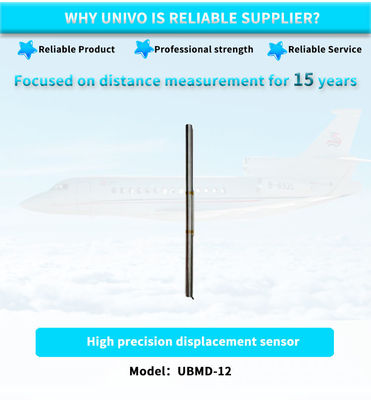 UNIVO UBMD-12 test position sensor for precise and accurate displacement measurement Sensors lvdt
