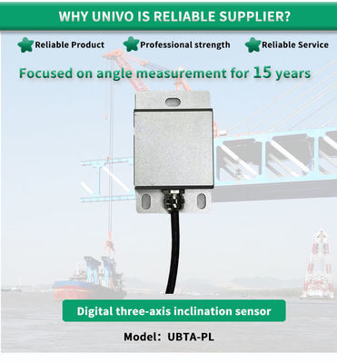 Dual Axis Inclination Sensor UBTA-PLY TTL Inclinometer With Customization Support
