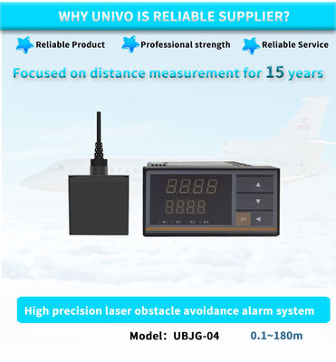 180m UNIVO UBJG-04Y UART CAN RS485 232 Digital Display Rangefinder with Lidar Alarm Sensor