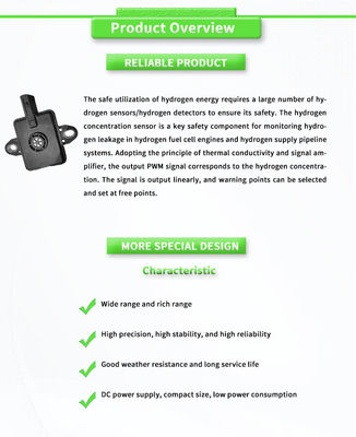 UBHL-PY Fuel Vehicle Sensor PWM Output IP67 Protection Level And 10s Recovery Time