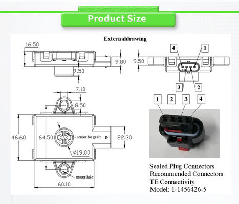 UNIVO UBHL-CY Fuel Vehicle Detection Cylinder Refueling Station CAN Hydrogen Concentration Sensors