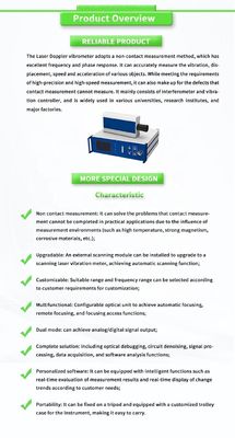 UBZD3000Y Single Point Laser Doppler Vibrometer Sensor For Vibration Monitoring