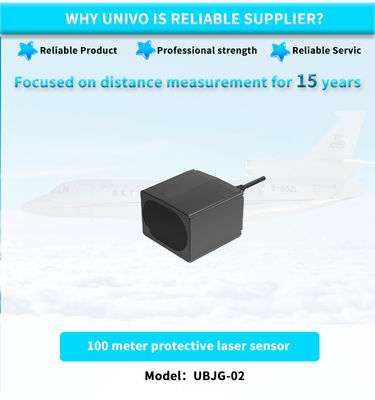 UBJG-02 Compact Size Lidar Position Sensor UBJG-02Y With RS485 RS232 Interface And UART