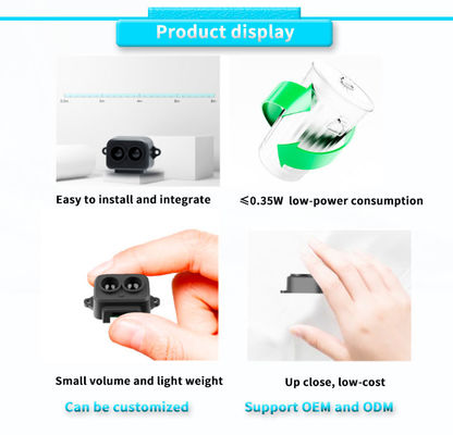 Single Point Laser Ranging Sensor for Traffic Flow Statistics 0.2-8m Range ±2% Accuracy