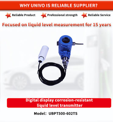 0.5-100m Range Liquid Level Transmitter with ±0.25%FS Comprehensive Accuracy by UNIVO