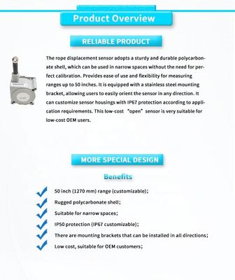 UNIVO UBPR-01 Deformation Measurement Sensor For Industrial Grade Applications