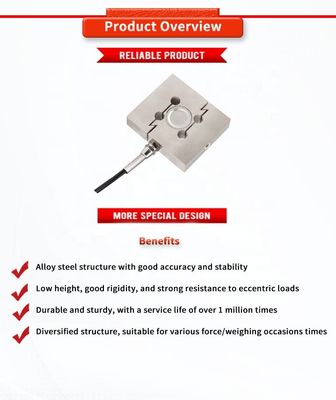 High- Tension and Compression Weighing Force Sensor for Precision Weighing from Univo