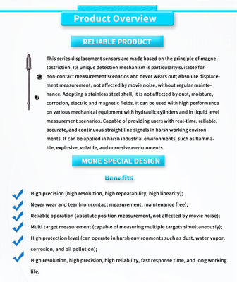 UBCZ-1000Y UNIVO Hydraulic Cylinder Water Oil Level Transmitter with Magnetic Sensors