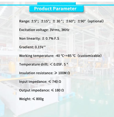 ODM Supported Rotary Variable Differential Transformer For Precise Angular Positioning