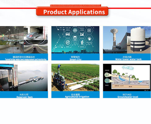 Advanced Water Level Transmitter with 5VDC Supply and 0.5-100m Measurement Range