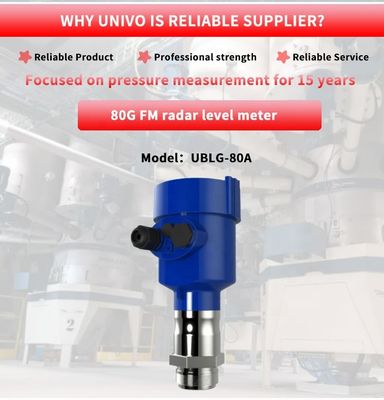 80G Ultra-High Frequency Millimeter Wave Radar Level Gauge for Solid-Liquid Detection