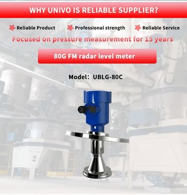 UBLG-80C 80G Millimeter Wave Radar Level Gauge For Solid And Liquid Measurement