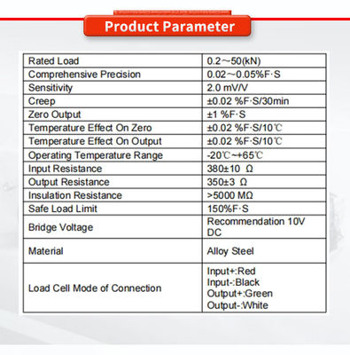 UNIVO UBWP305Y Sensor for Tension and Compression Weighing in Various Environments