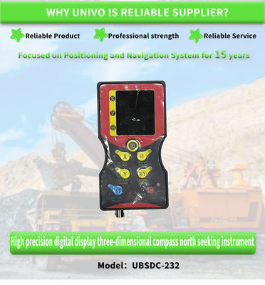 360° Measuring Range UBSDC-232Y High-Precision Digital Display Three-Dimensional Electronic North Finder