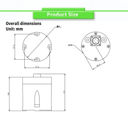 Fiber Optic Micro Inertial Tight Combination with RS422 Output and 0.1m/s Speed Accuracy