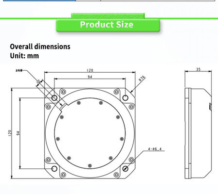 Customized ODM Support ≤6W Ultra Precision Inertial Navigation UBTP1300Y North Seeking System Equipment