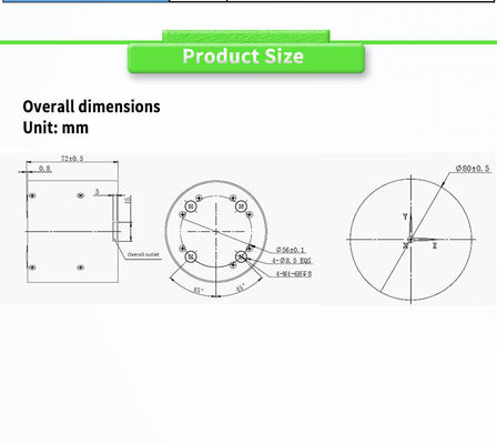 RS422 Output UBTPT300Y Small Inertial Unit for ODM Servo Tracking and Guidance Needs