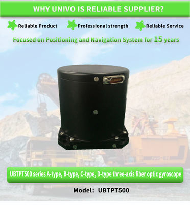 UBTPT500Y Navigation Inertial System with Fiber Optic Gyroscope Sensor and RS422 Output