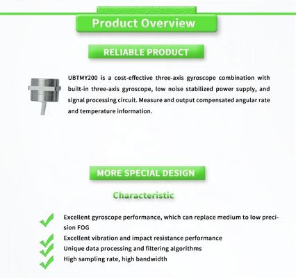 Powerful and Compact UNIVO UBTMY200Y FOG Gyro for Navigation and Antenna Stabilization