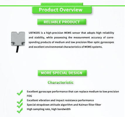 Stable Attitude UBTM205Y UNIVO Antenna with ODM Customized Gyro FOG Navigation System