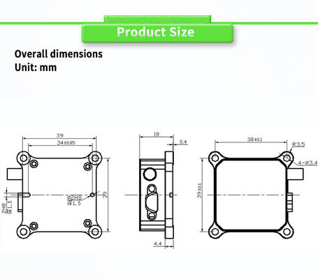 Stable Attitude Navigation Inertial Navigation System UNIVO UBTM305Y with Gyro FOG Sensor
