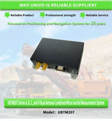 Stable Attitude Navigation System UBTM207Y with FOG Gyro and Fibre Optic Gyroscope Sensor