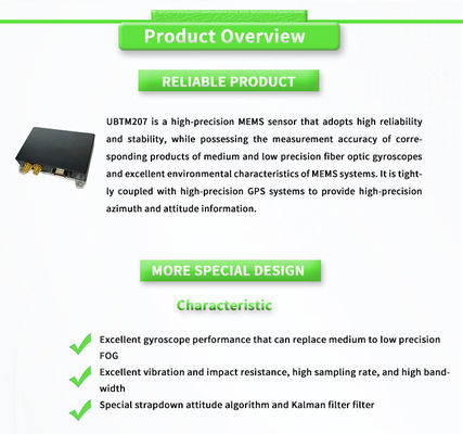 Fibre Optic Gyroscope Sensor Stable Attitude FOG Navigation Inertial Navigation System
