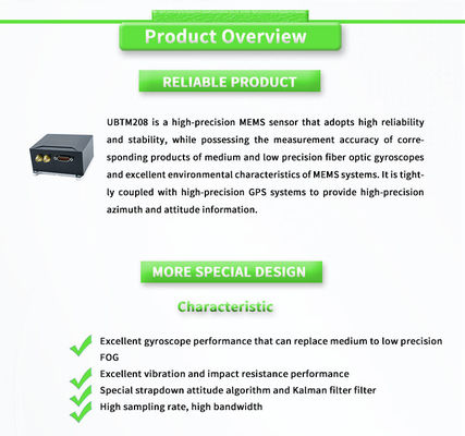 UBTM208Y Inertial Navigation System Your Best Choice for Stable Attitude Navigation