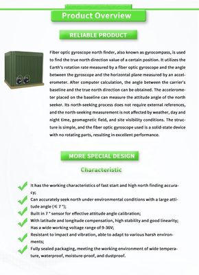 ODM Supported UNIVO UBFS-DY Navigation System with Gyro Sensors and RS422 Output Form