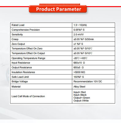 Robotic Arm Tension and Compression Weighing Force Sensor with Customized OEM Support