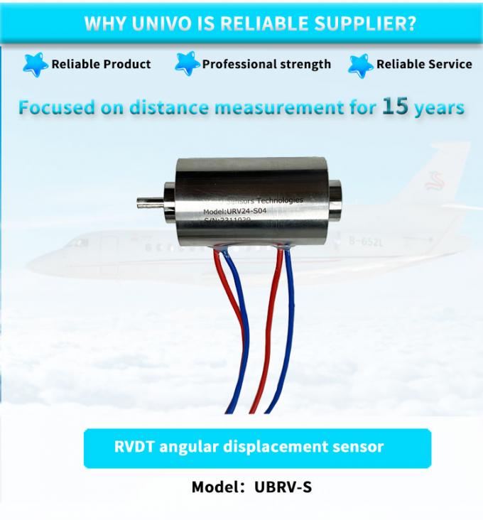 UBRV-SY Rotary Variable Differential Transformer RVDT Sensors With 3°0 ...