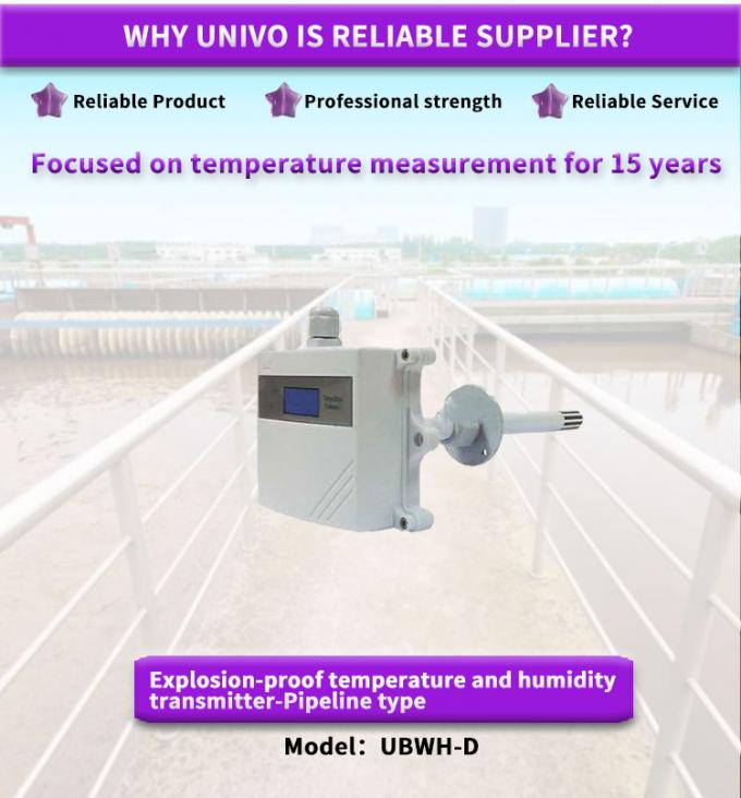 High Precision Explosion-Proof Temperature Humidity Sensor Transmitter ...